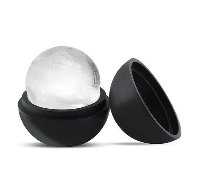 Ice cube tray, whiskey ice cube-making silicone mold, food-grade silicone, creative ice ball ice mold